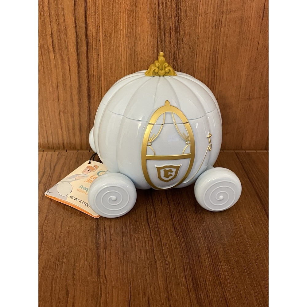 NEW Walt Disney Parks Cinderella Pumpkin Carriage Candy Holder - NO CANDY